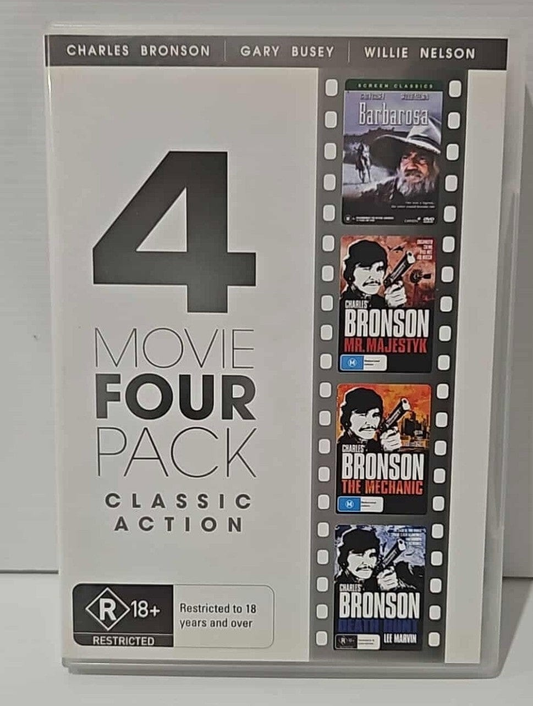 Alona.com.au Movie 4 Pack -Classic War -Boys Brazil/Western Front/Escape Athena/Eagle Landed