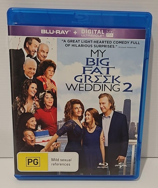 Alona.com.au My Big Fat Greek Wedding 2 (Blu-Ray 2016) All Regions Comedy Romance John Corbot