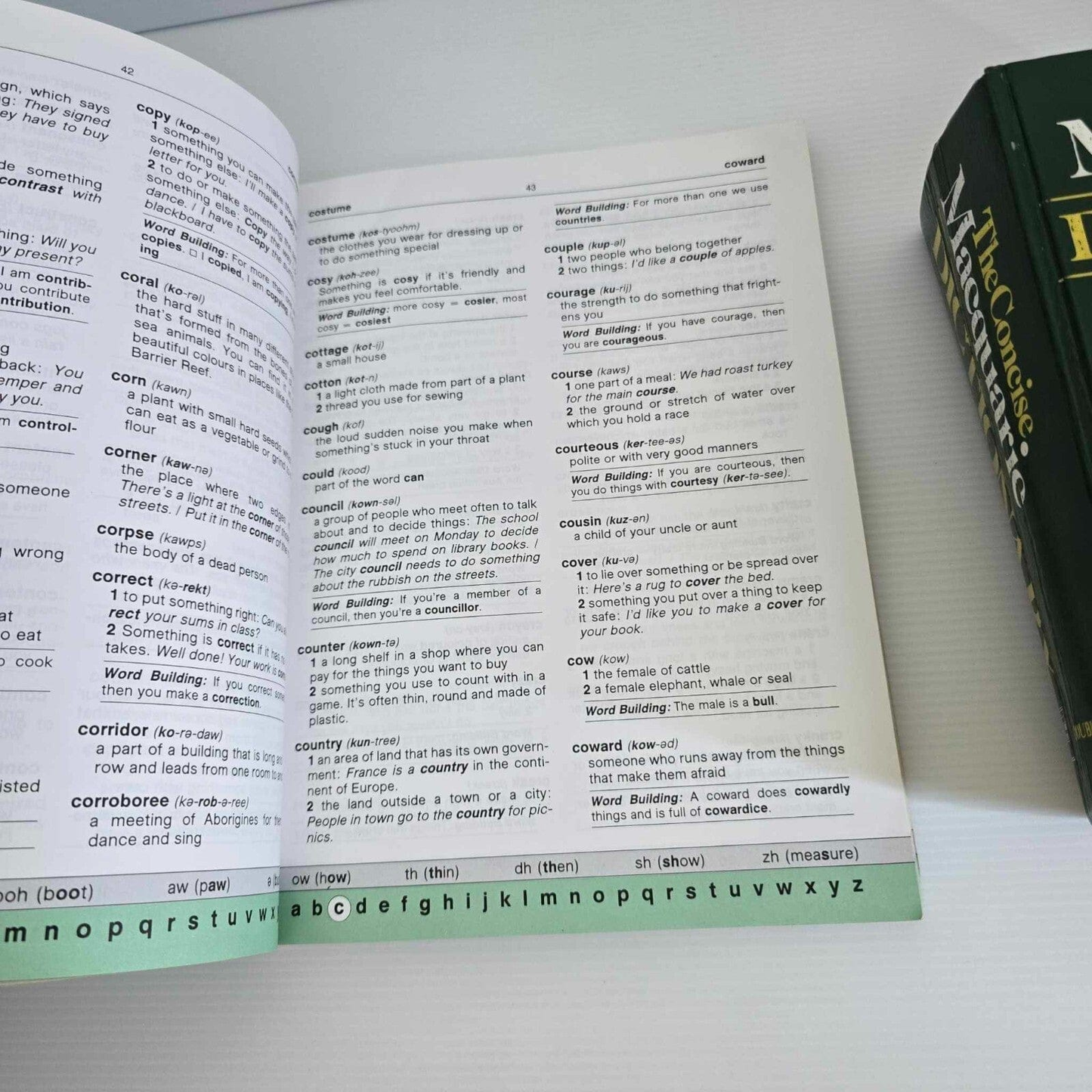 Alona.com.au My First (1991) and The Concise (1982) Macquarie Dictionary