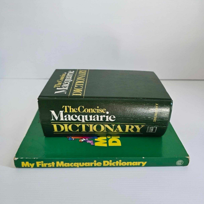 Alona.com.au My First (1991) and The Concise (1982) Macquarie Dictionary