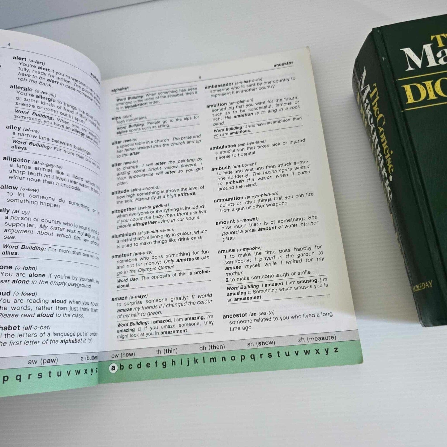 Alona.com.au My First (1991) and The Concise (1982) Macquarie Dictionary