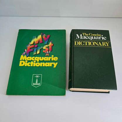Alona.com.au My First (1991) and The Concise (1982) Macquarie Dictionary