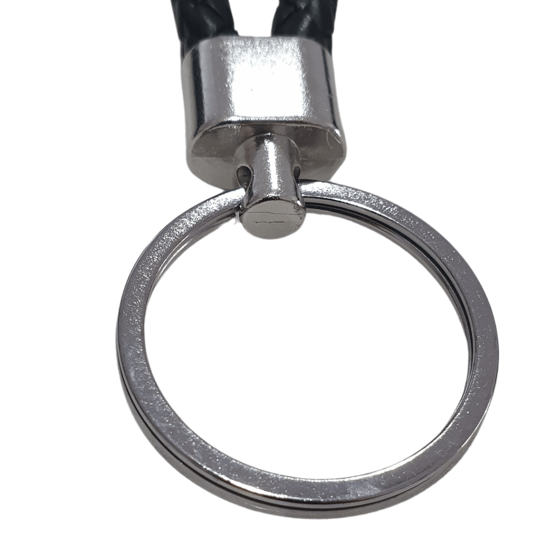 Alona.com.au New Fashion Men Leather Key Chain Ring Keyfob Car Keyring Keychain Gift