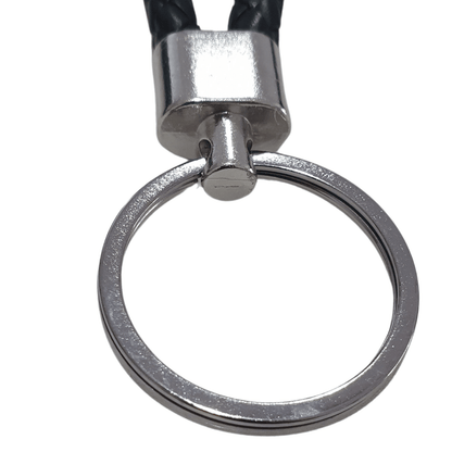 Alona.com.au New Fashion Men Leather Key Chain Ring Keyfob Car Keyring Keychain Gift