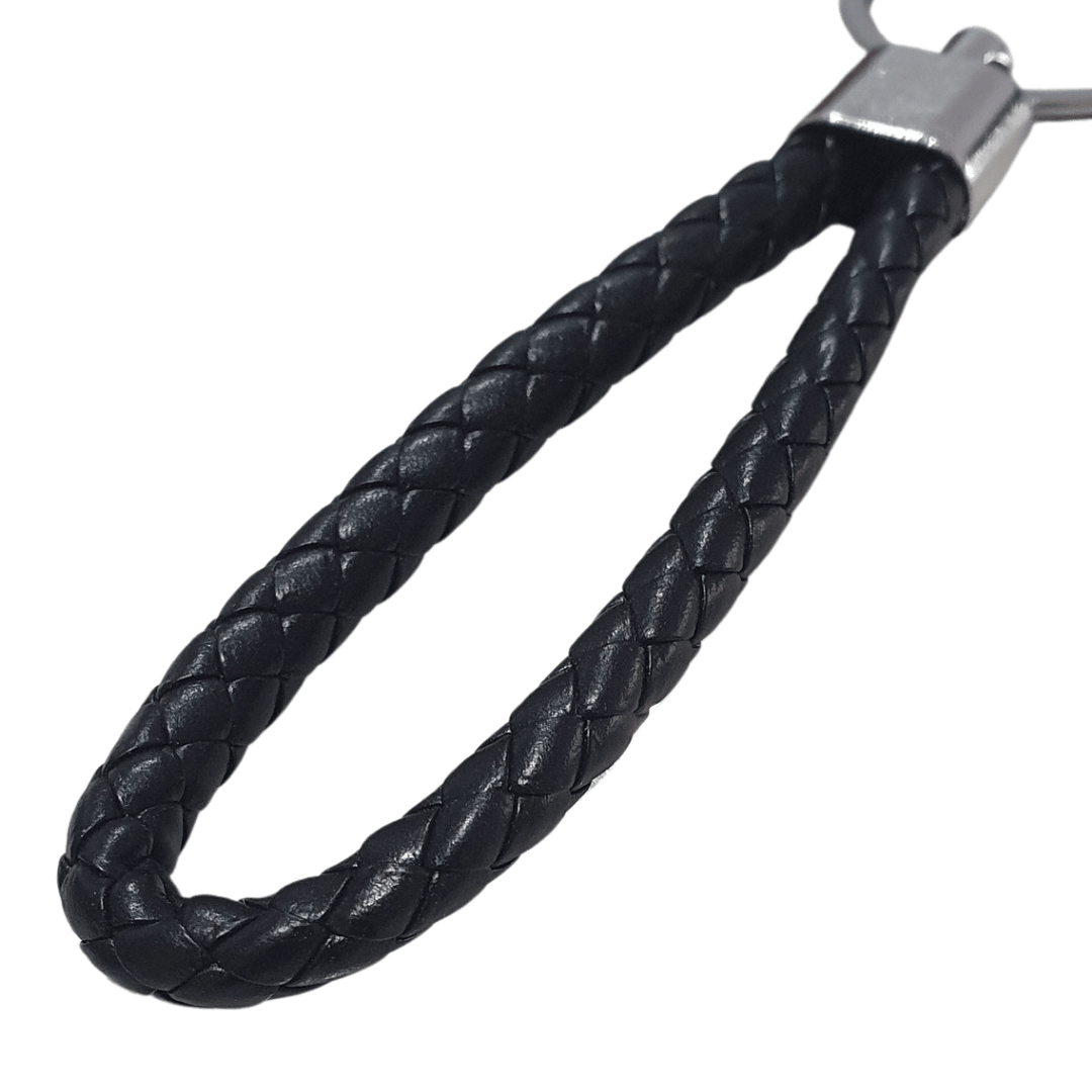 Alona.com.au New Fashion Men Leather Key Chain Ring Keyfob Car Keyring Keychain Gift