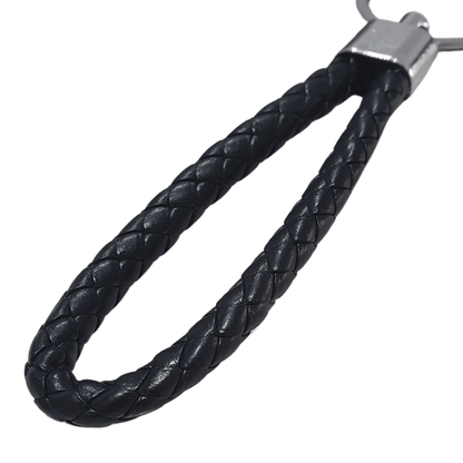 Alona.com.au New Fashion Men Leather Key Chain Ring Keyfob Car Keyring Keychain Gift