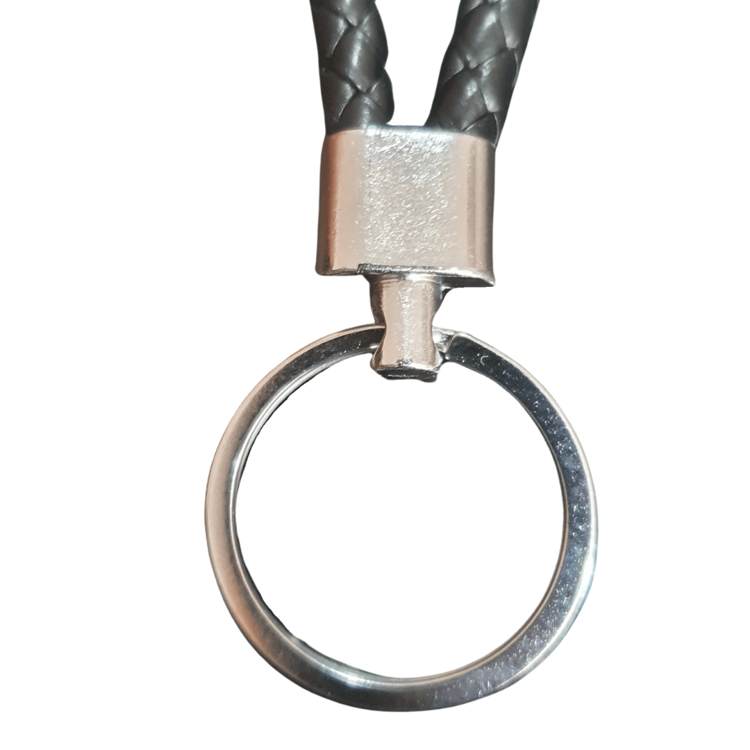 Alona.com.au New Fashion Men Leather Key Chain Ring Keyfob Car Keyring Keychain Gift