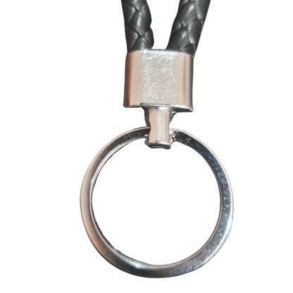 Alona.com.au New Fashion Men Leather Key Chain Ring Keyfob Car Keyring Keychain Gift