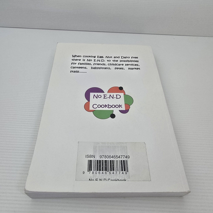 Alona.com.au No E.N.D Cookbook Egg Nuts Dairy Allergies Allergy Cooking Recipe Book