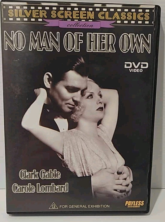 Alona.com.au No Man Of Her Own DVD Reg 4 Silver Screen Classics Clark Gable Carole Lombard G