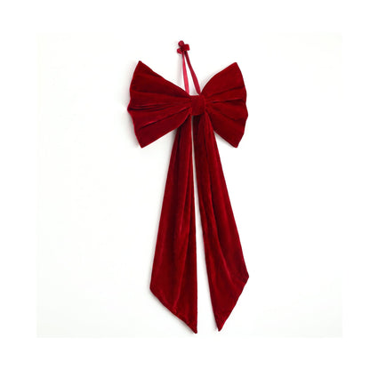 Alona.com.au Occasions > Christmas > Christmas Decorations Jingle Jollys Red Velvet Christmas Bows Tree Decorations Xmas Ornaments