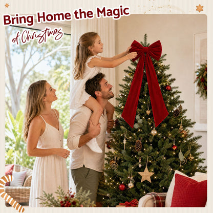 Alona.com.au Occasions > Christmas > Christmas Decorations Jingle Jollys Red Velvet Christmas Bows Tree Decorations Xmas Ornaments