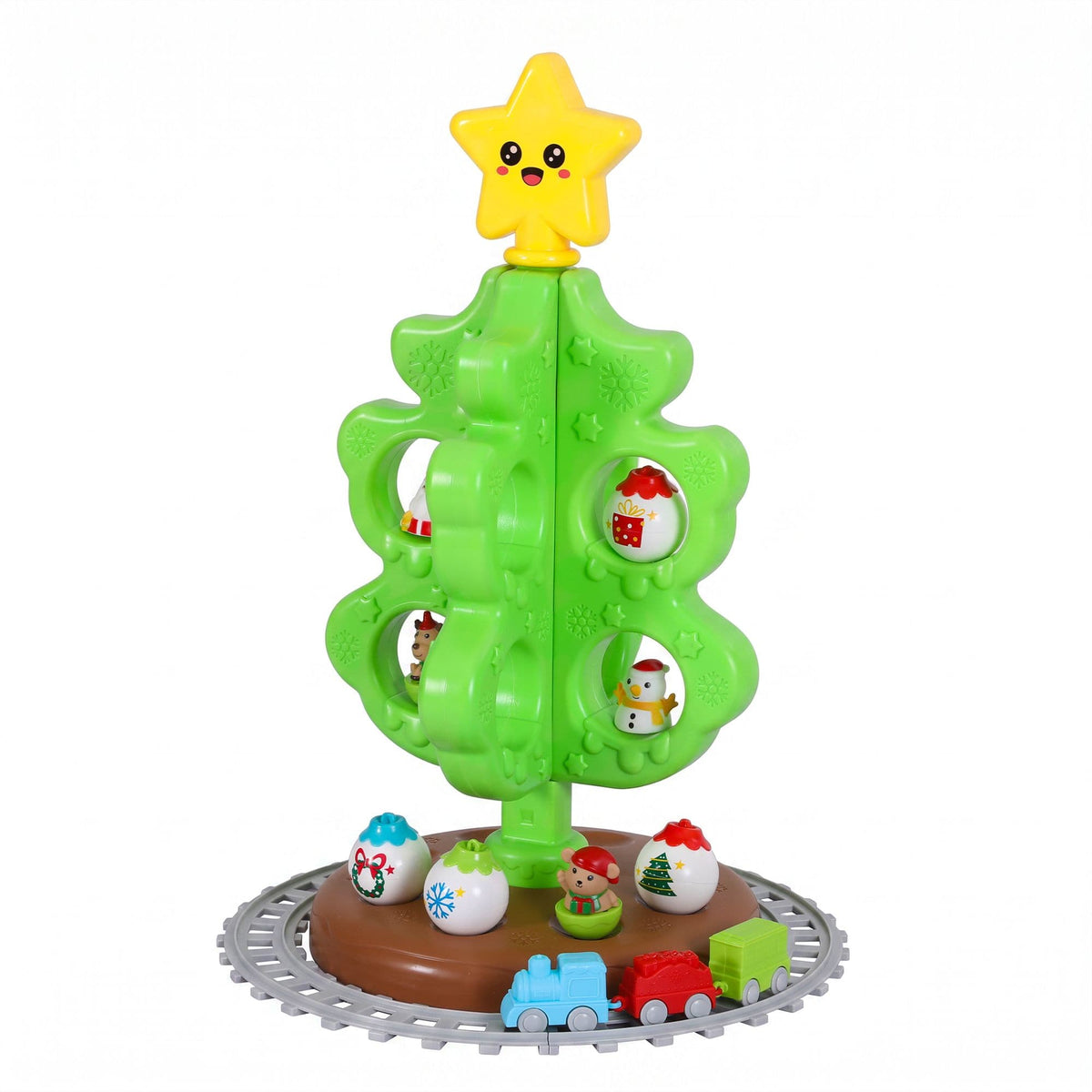 Alona.com.au Occasions > Christmas > Christmas Trees Jingle Jollys Toddler First Christmas Tree Mini Xmas Tree Toy Set with Train