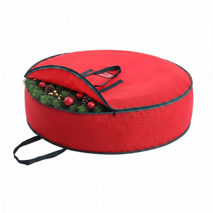 Alona.com.au Occasions > Christmas > Christmas Wreaths & Garlands Jingle Jollys Christmas Garland Wreath Storage Bag Baubles Ornaments Container