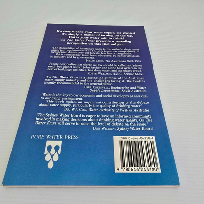 Alona.com.au On the Water Front Making Your Water Safe to Drink by John Archer (Paperback)