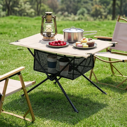 Alona.com.au Outdoor Recreation > Camping > Camp Furniture Weisshorn Folding Camping Table Portable Picnic Desk Camp Furniture