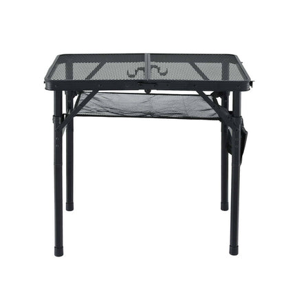 Alona.com.au Outdoor Recreation > Camping > Camping Appliances Gardeon BBQ Camp Table, 60*40*56 Portable Foldable Lightweight Grill Outdoor Metal Table 2.5kg
