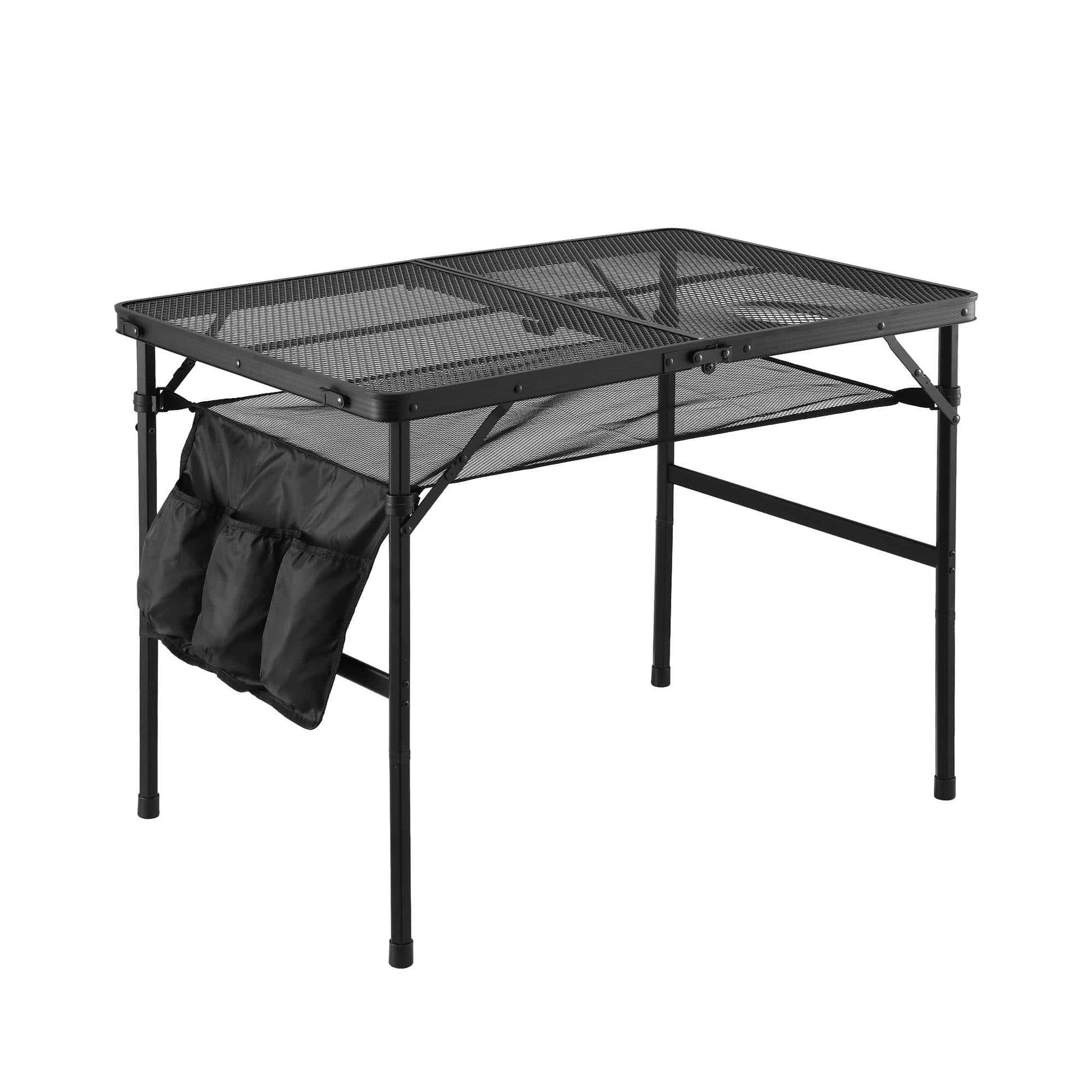 Alona.com.au Outdoor Recreation > Camping > Camping Appliances Gardeon BBQ Camp Table, 90*60*66 Portable Foldable Lightweight Grill Outdoor Metal Table 3.9kg