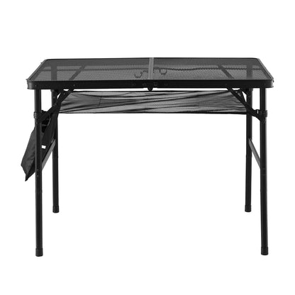Alona.com.au Outdoor Recreation > Camping > Camping Appliances Gardeon BBQ Camp Table, 90*60*66 Portable Foldable Lightweight Grill Outdoor Metal Table 3.9kg