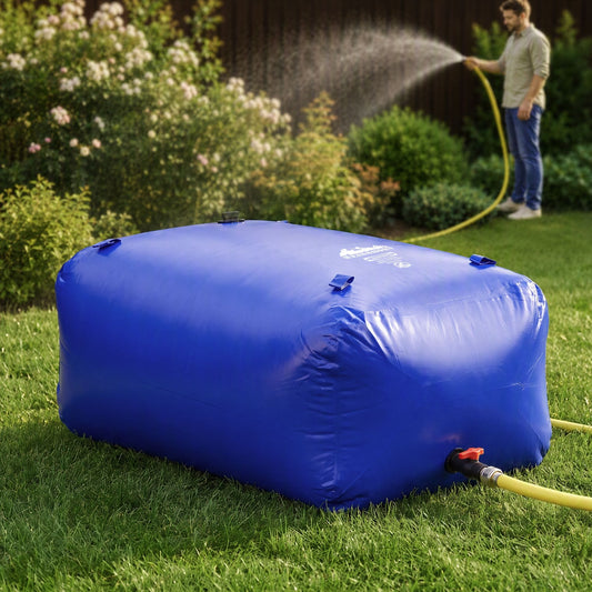 Alona.com.au Outdoor Recreation > Camping > Camping Appliances Weisshorn 1000L Water Bladder Bag Portable Large Storage Tank Container Camping Outdoor