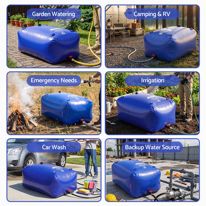Alona.com.au Outdoor Recreation > Camping > Camping Appliances Weisshorn 1000L Water Bladder Bag Portable Large Storage Tank Container Camping Outdoor