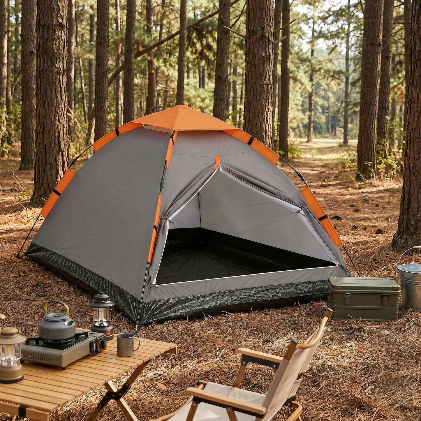 Alona.com.au Outdoor Recreation > Camping > Tents Weisshorn 2 Person Instant Pop Up Camping Tent Automatic Waterproof Hiking Beach