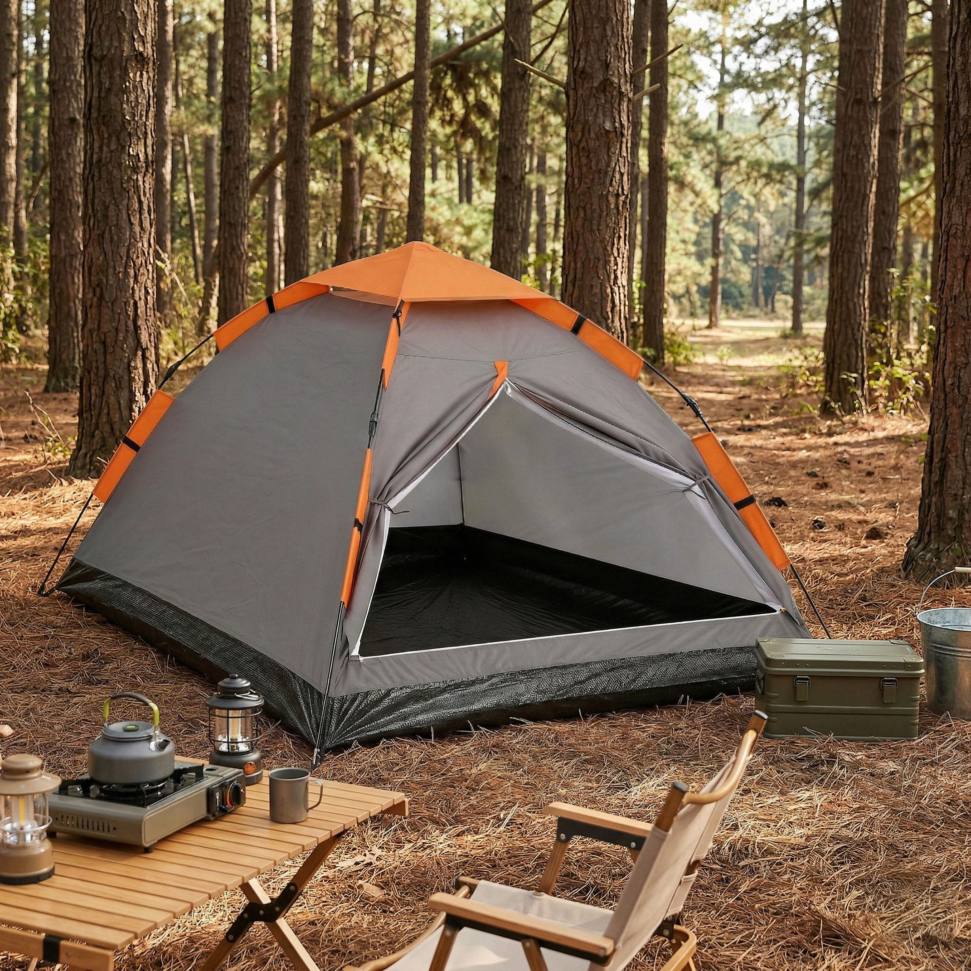 Alona.com.au Outdoor Recreation > Camping > Tents Weisshorn 2 Person Instant Pop Up Camping Tent Automatic Waterproof Hiking Beach