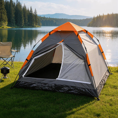 Alona.com.au Outdoor Recreation > Camping > Tents Weisshorn 2 Person Instant Pop Up Camping Tent Automatic Waterproof Hiking Beach