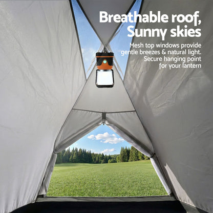 Alona.com.au Outdoor Recreation > Camping > Tents Weisshorn 2 Person Instant Pop Up Camping Tent Automatic Waterproof Hiking Beach