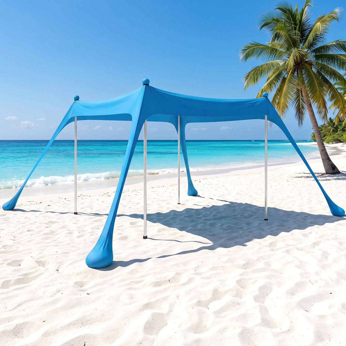 Alona.com.au Outdoor Recreation > Camping > Tents Weisshorn Beach Tent Sun Shelter UPF 50+ Shade 3x3m for 8 Person Outdoor