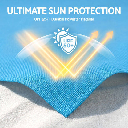 Alona.com.au Outdoor Recreation > Camping > Tents Weisshorn Beach Tent Sun Shelter UPF 50+ Shade 3x3m for 8 Person Outdoor