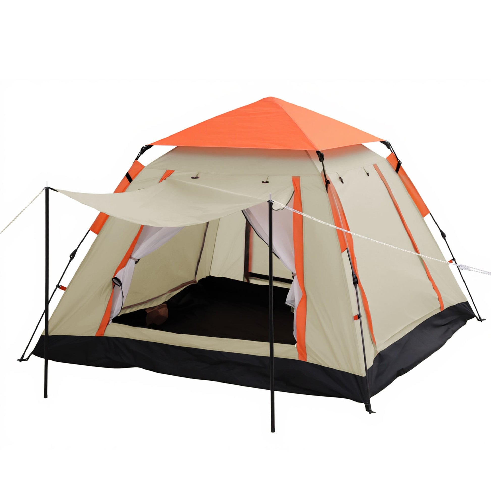Alona.com.au Outdoor Recreation > Camping > Tents Weisshorn Pop Up Camping Tent 3-4 Person Automatic Tent Instant Setup Waterproof