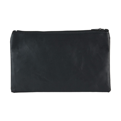 Alona.com.au Pencil Case Zipper Black Storage Bag Name School Office Stationery