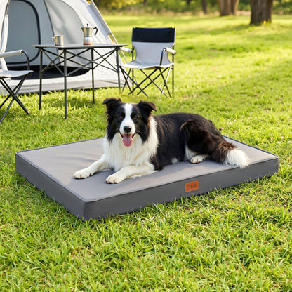 Alona.com.au Pet Care > Dog Supplies > Dog Beds i.Pet Dog Bed Large Water-resistant Egg Crate Foam Orthopedic Pet Mat Grey