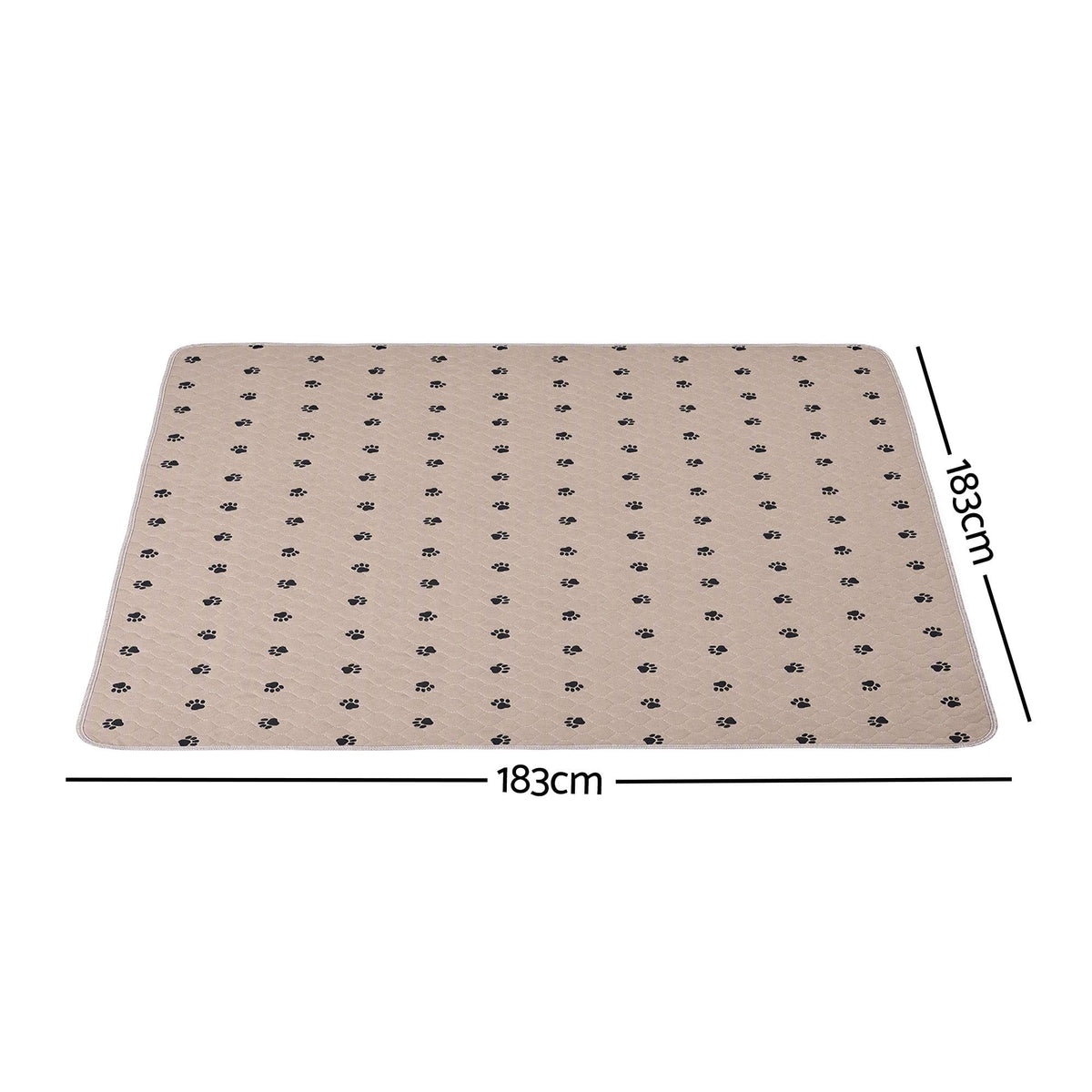 Alona.com.au Pet Care > Dog Supplies > Dog Training Aids i.Pet Pet Training Pads Washable Dog Pee Pads Puppy Toilet Mat 183x183cm