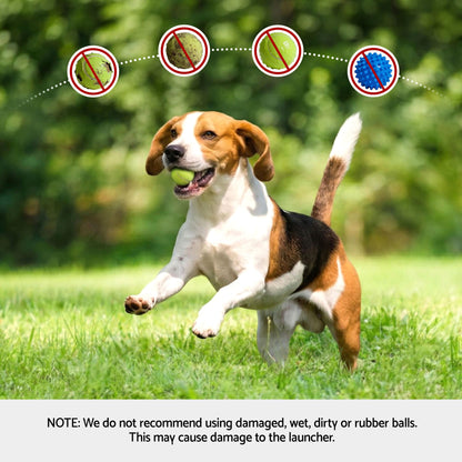 Alona.com.au Pet Care > Toys > Dog Toys i.Pet Dog Ball Launcher Thrower with 6 Balls & 3/6/9m Launch Distances Green