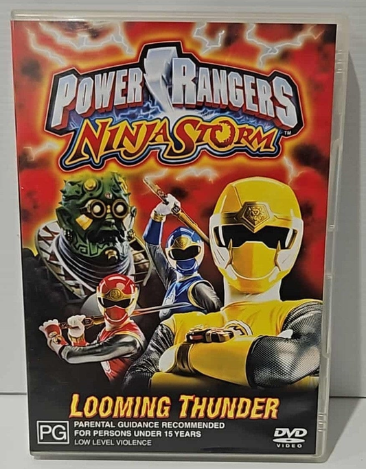 Alona.com.au Power Rangers - Ninja Storm - Looming Thunder (DVD, 2004 Region 4)
