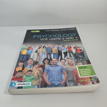 Alona.com.au Psychology VCE Units 3 & 4 Seventh 7th Edition, Paperback 2019