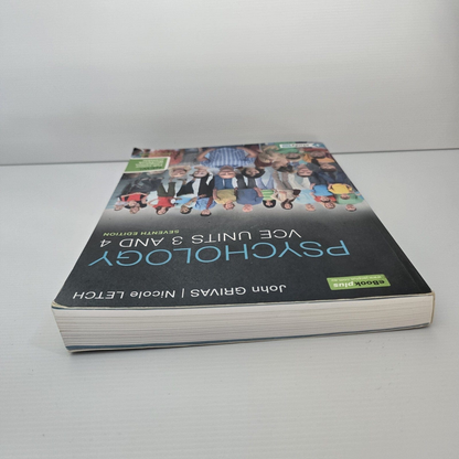 Alona.com.au Psychology VCE Units 3 & 4 Seventh 7th Edition, Paperback 2019