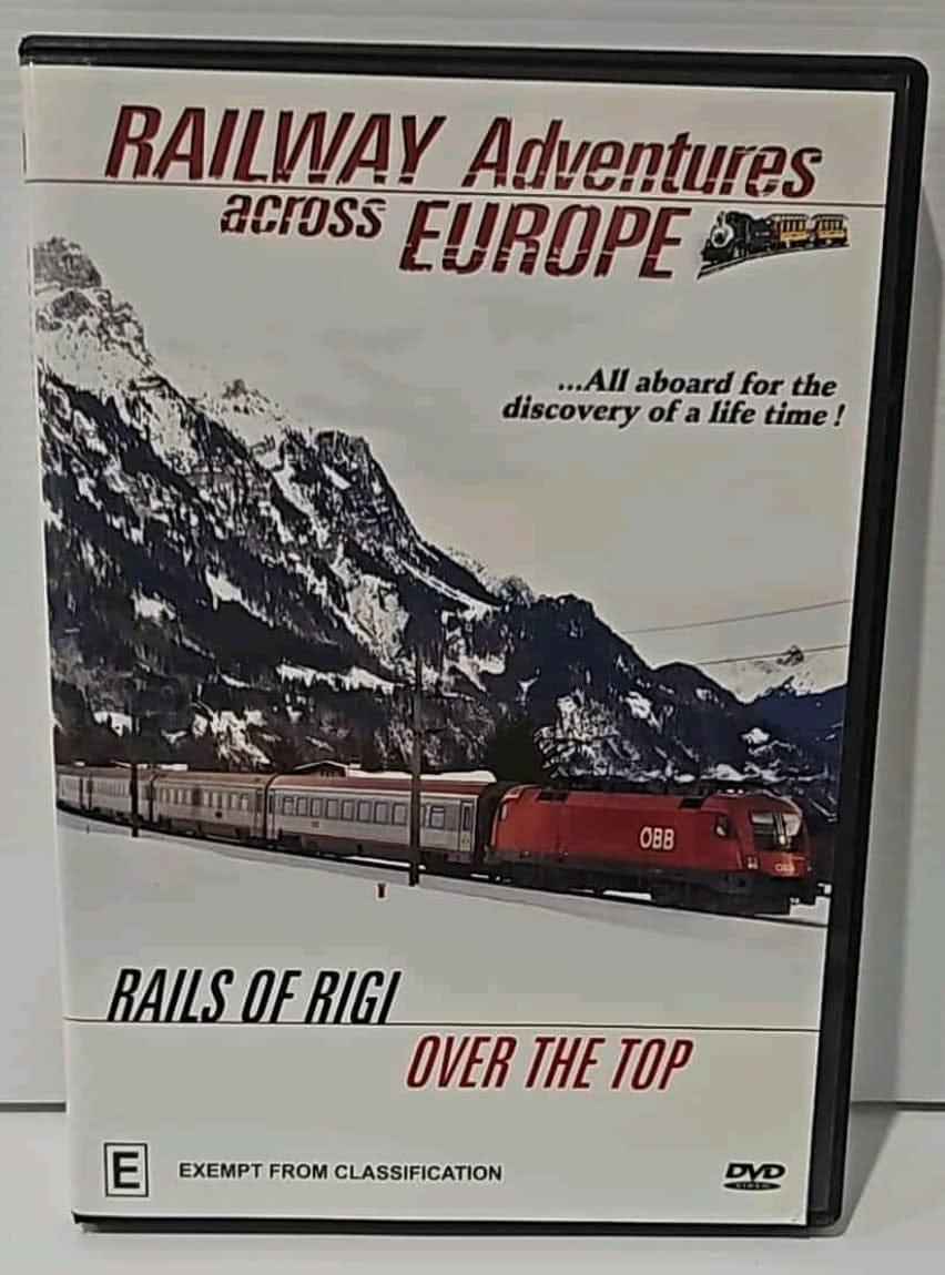Alona.com.au Railway Adventures Across Europe - Rails of Rigi Over The Top - DVD