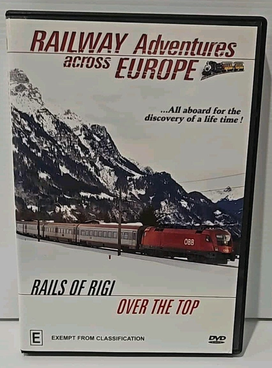 Alona.com.au Railway Adventures Across Europe - Rails of Rigi Over The Top - DVD