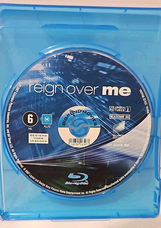 Alona.com.au Reign over Me (Blu-ray, 2007) Region B Free Post Disk Only