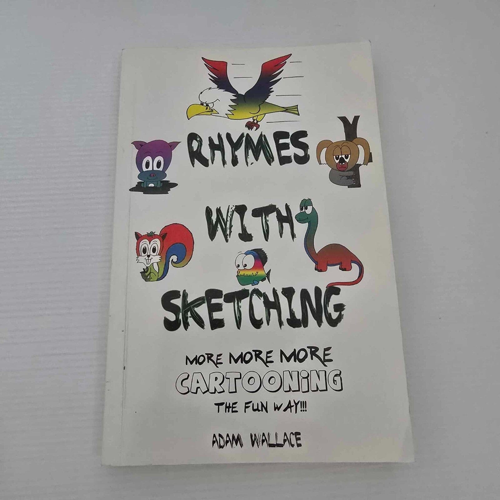 Alona.com.au Rhymes With Sketching by Adam Wallace Cartoons Children's (Paperback Book)