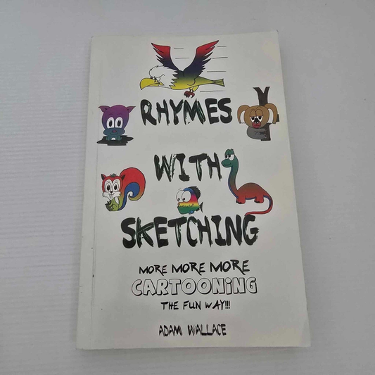 Alona.com.au Rhymes With Sketching by Adam Wallace Cartoons Children's (Paperback Book)