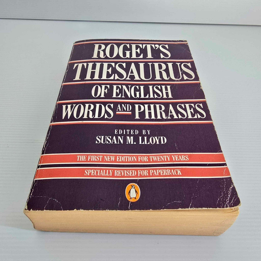Alona.com.au Roget's Thesaurus of English Words and Phrases by Susan Lloyd (Paperback)