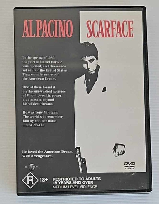 Alona.com.au Scarface DVD Movie