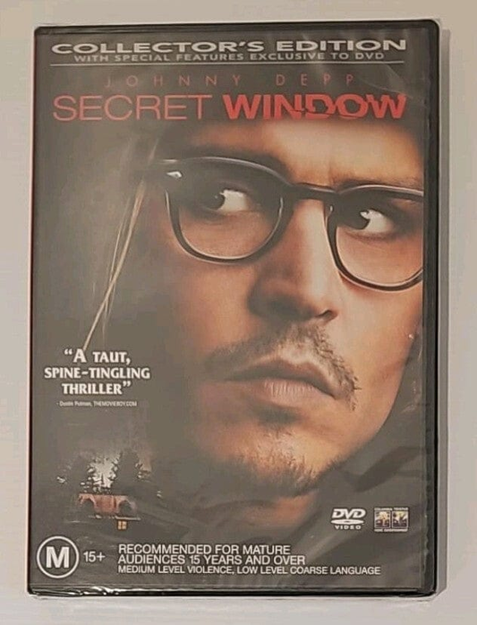 Alona.com.au Secret Window (DVD) NEW & SEALED DVD  Region 4