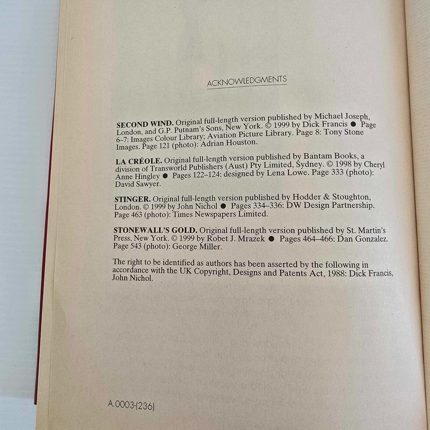 Alona.com.au Select Editions Selected and Edited by Reader's Digest (Hardcover 2000)