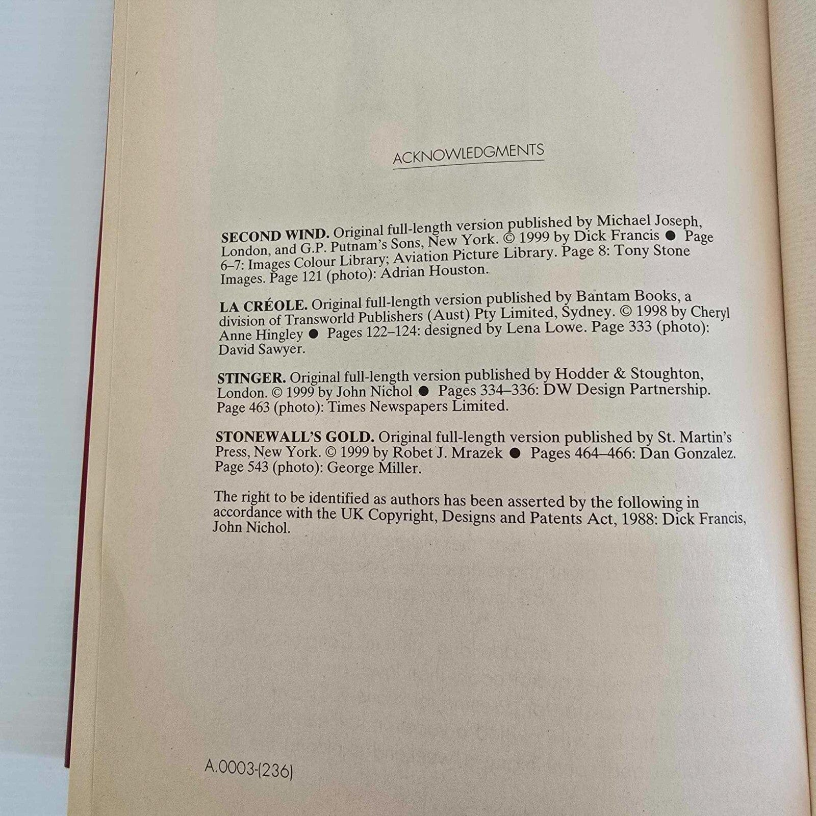 Alona.com.au Select Editions Selected and Edited by Reader's Digest (Hardcover 2000)