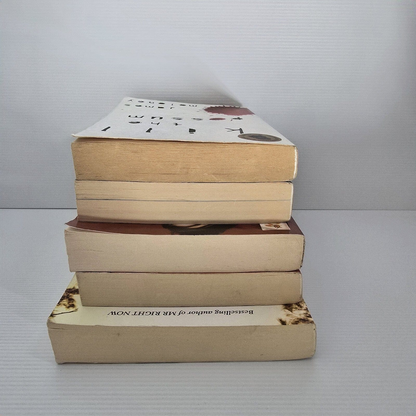 Alona.com.au Set Of 5 Mixed Authors Fiction Novel Romance Yound Adult Paperback Bundle Lot